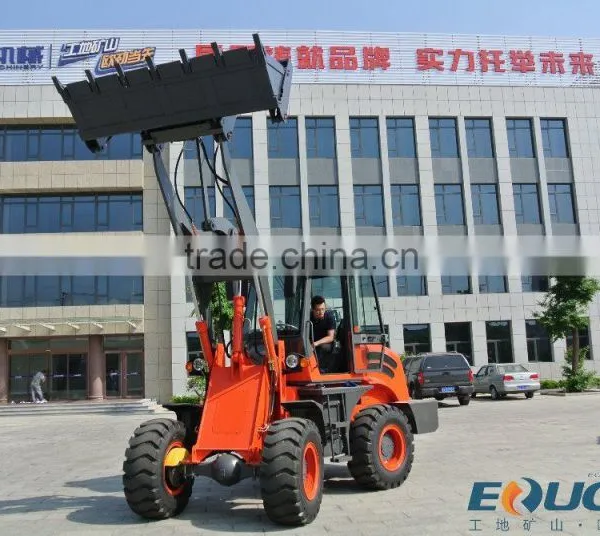Brand New Heavy Equipment Road Construction Machinery 0.7 M3Fornt Loader 1.6ton Wheel Loader
