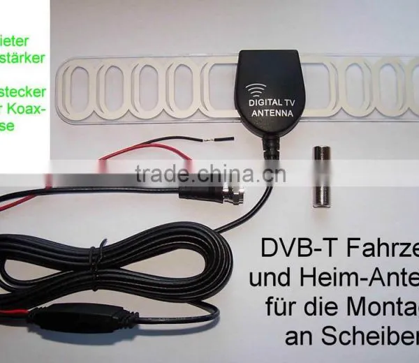 ANT-003A Digital TV DVB-T Antenna Aerial Built-in Signal Enlarger Booster photo-2