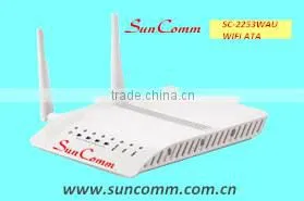 SunComm SC-2253Wau With 2FXS, USB Port, WIFI AP WIFI ATA photo-2