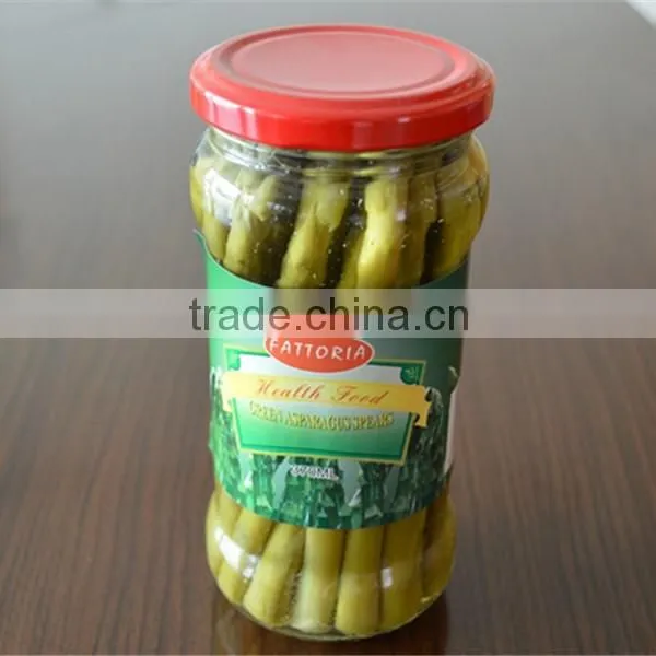 2016 Crop / Canned Green Asparagus Spears in Tall Glass Jars 370ml Choice Quality photo-6