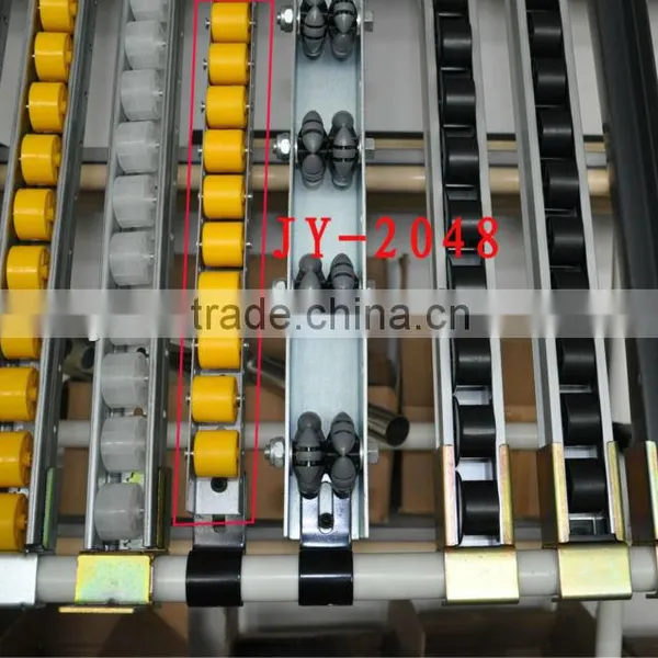 JY-2048|PP Wheel Stable Roller Track|Fluent Slide Rail for Production Line|Flexible Rail Slide Rail photo-4