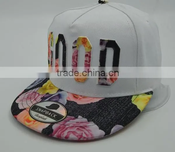 We Can Make Custom Snapbacks Cap Hat Flat Brim Hat With Own Factory 2016 New Style 5950 Cap photo-2