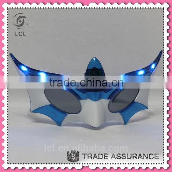 Nightclub Bar Carnival Halloween Christmas Party Supplies, Light Glasses LED Glasses 6 Lights Batman Glasses photo-4