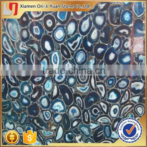 Top Grade Useful Blue Onyx Jade Stone Wall Tiles