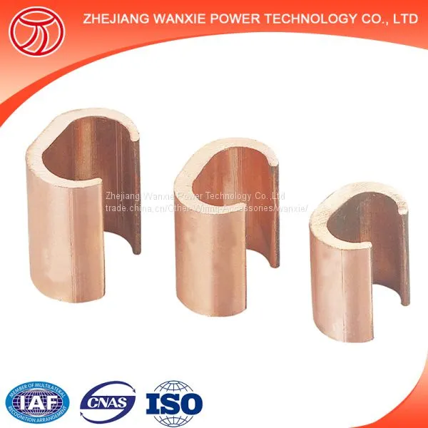C Shape Tinned Copper Terminal Calmp