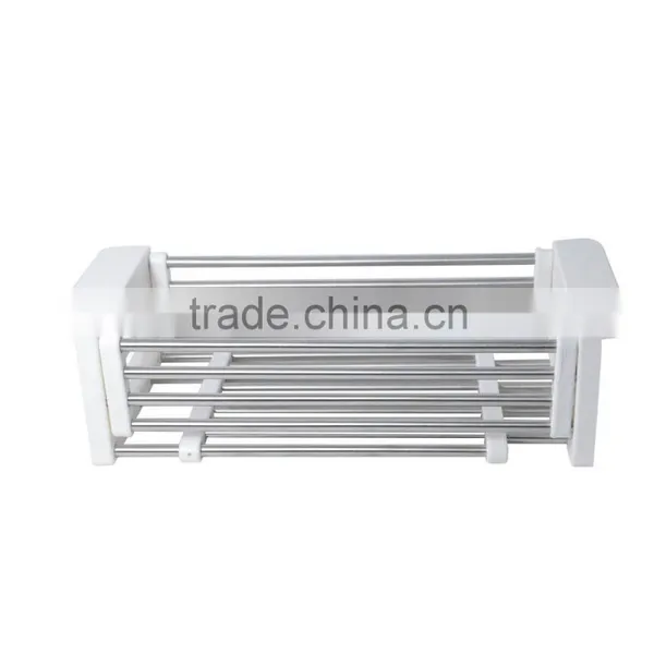 Household Single Multifunction Bowl Kitchen Dish Drying Stainless Steel Dish Rack photo-4