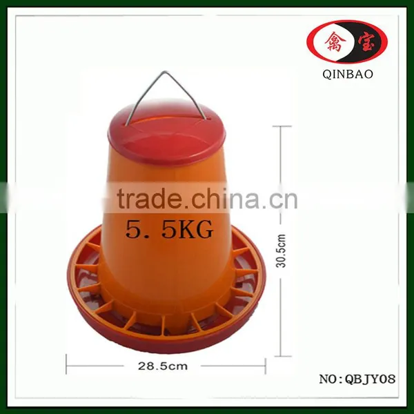 Poultry Chicken Farming Equipment Plastic Manual Feeder Feeders for Broiler Breeder