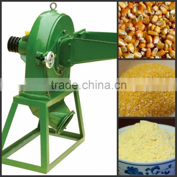 Small grain wheat grinder