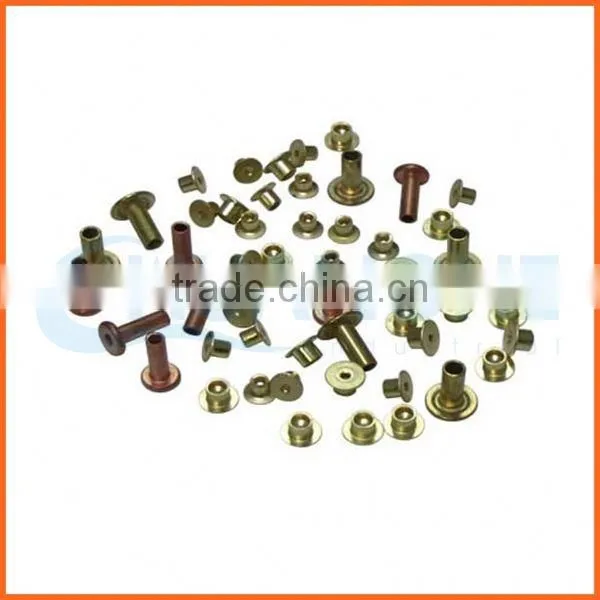 High Quality Bright Nickel Metal Hollow Rivet photo-2