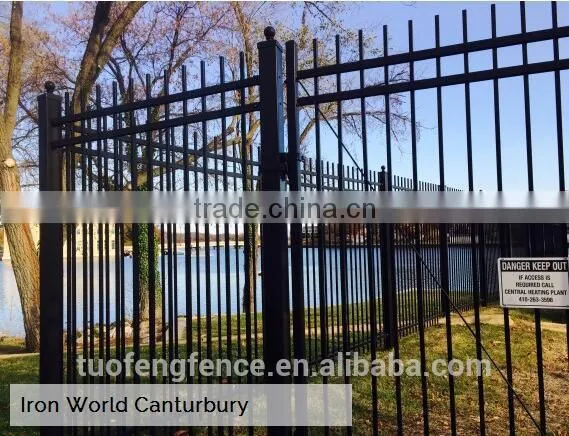 Hot-Dipped Galvanized Steel Fence/wrought Iron Guardrail photo-4