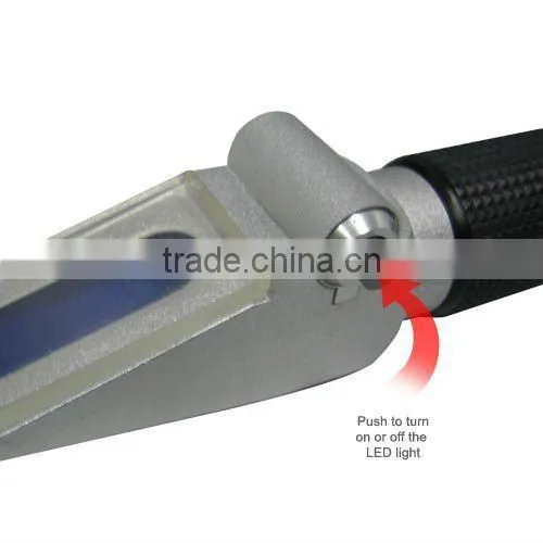 0-32% Brix Refractometer ATC With Built-in LED Light Sugar Juice Fruits Etc photo-4