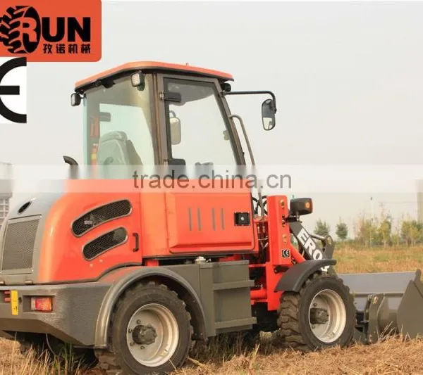 Everun ER08 Hydraulic Small Wheel Loader for Sale CE Certificated With Overseas Service photo-3