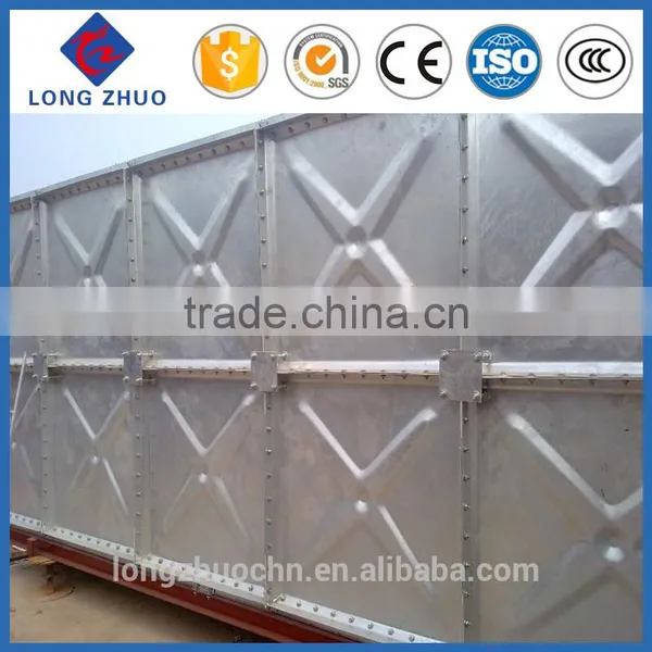 Factory Price Hot Dipped Galvanized Steel Pressure Storage Water Tank photo-3