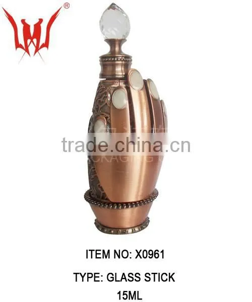 Uinque Bronzed Arabia Alloy Bottles Wholesale ,Alloy Perfume Bottles photo-5