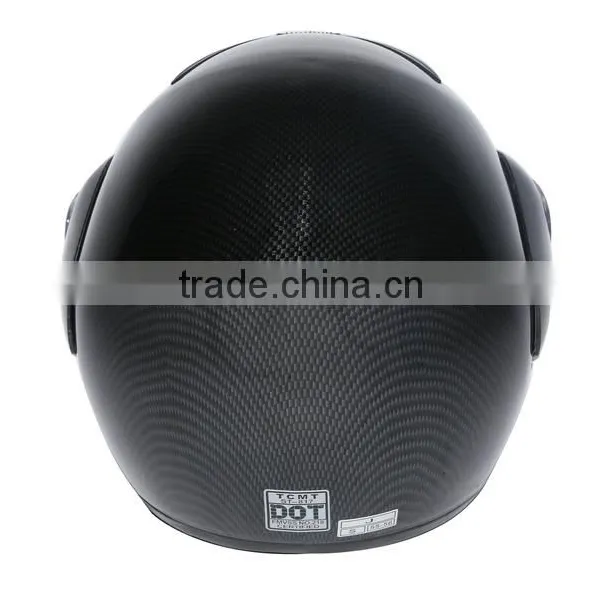 Carbon Fiber Flip Up Modular Full Face Motorcycle Helmet Street Sport S M L DOT photo-2