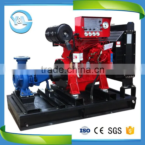 High Flow Rate End Suction Diesel Engine Driven Pumps
