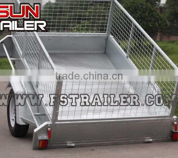 Fully Welded Cage Trailer 2017 (8x5'/Tilting/ADR) photo-5