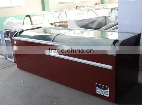 European Island Ark Series Supermaket Freezer With CE/ Fridge Freezer / Refrigerator for Meat Refrigerator Showcase photo-3