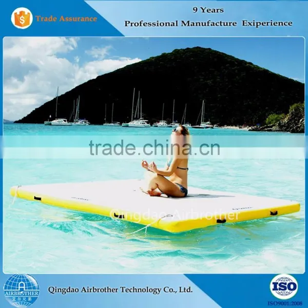 High Quality DWF Inflatable Floating Water Tumble Track Mat for Sale photo-2