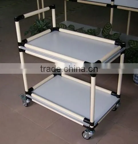 DIY Industrial Light Handcart by Steel Pipe/pipe Metal Joints/plank photo-3