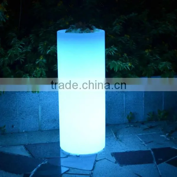RF IR APP Control Luminated Planter Outdoor Color Change Flower Pot photo-4