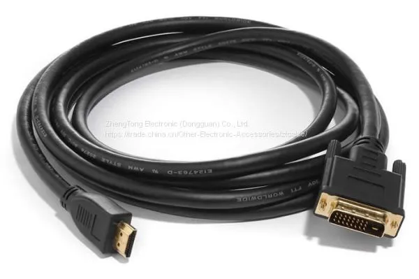 HDMI Male to DVI 24 Pin Cable
