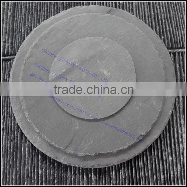 Oval,round,squre 2016 New All Shape Handmade Slate Coaster/slate Placemat ,coaster With Rough Edges photo-6