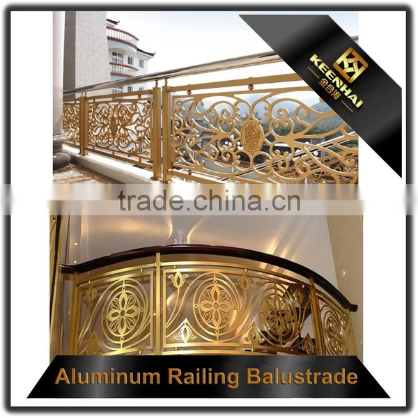 European Design Floor Standing Aluminum Railings for Outdoor Stairs photo-3