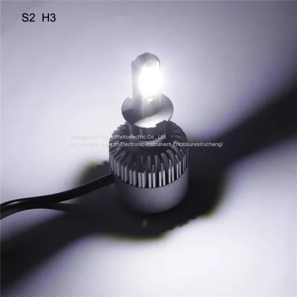 2017 the Most Popular Headlamp COB 72W S2 H3 Cob Led Car Headlight High/low 72w 8000lm 2.5a Led Car Headlight photo-4