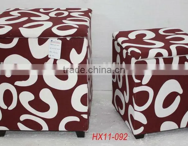 Storage seat stool sets