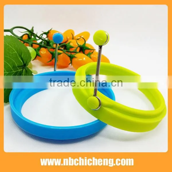 Kitchen Cooking Silicone Fried Oven Poacher Pancake Egg Ring Mould photo-4