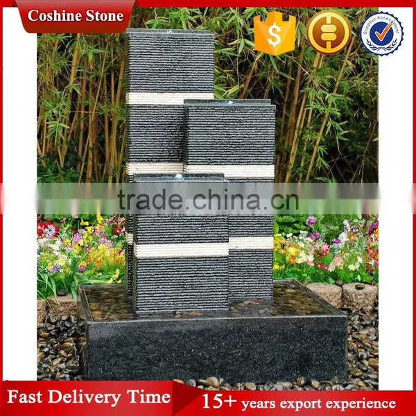 Natural Garden Stone Water Fountain With Pots photo-5
