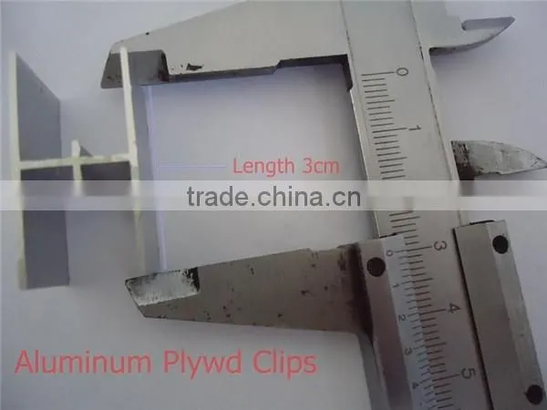 15/32" &6/17"Steel/Aluminum Plywood Clips 500pc/box China Supplier photo-2