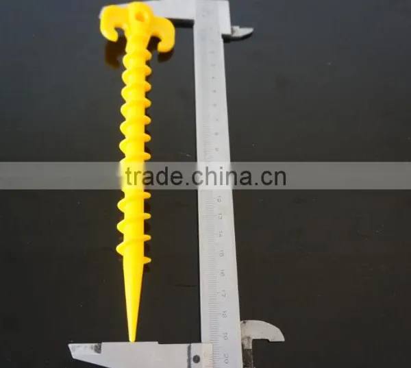 Best Price Deluxe PP ABS Plastic Tent Screw Stake photo-3