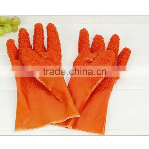 Waterproof Anti-slip Vegetable Potato Peeling Gloves Fish Scale Gloves photo-4