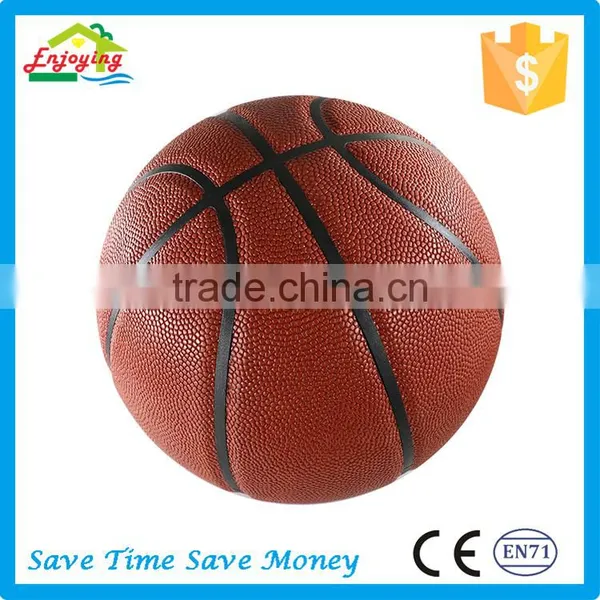 Durability Classical Regular Size 7 6 5 PVC Leather Drill Basketball photo-6