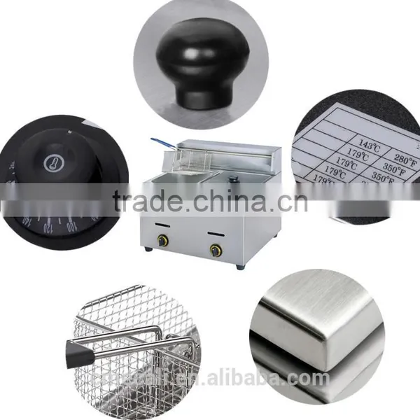 GF-72 Potato Chips Fryer Machine Price/Chicken Fryer/Gas Pressure Fryer photo-3