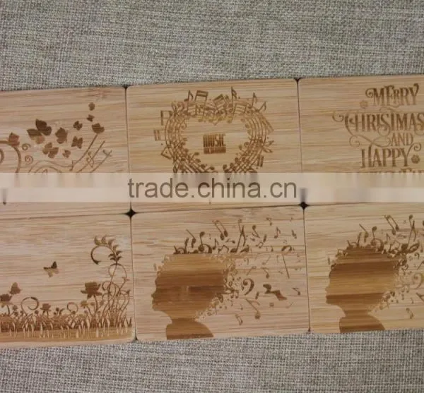 Laser Engraved Wood Fridge Magnet photo-5