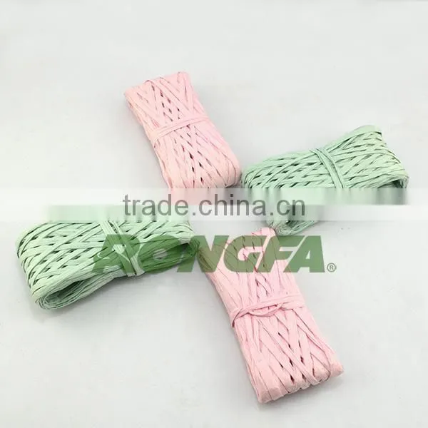 30m Craft Biodegradable Colored Paper Raffia for Handcraft photo-3