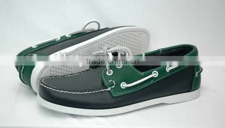 Handsewn Blucher Moccasin Construction Boat Shoes photo-4