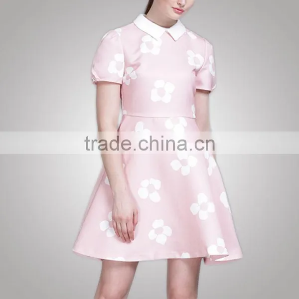 Colorful Sweet 2017 Fashionable Handmade Dress For Grils Summer photo-3