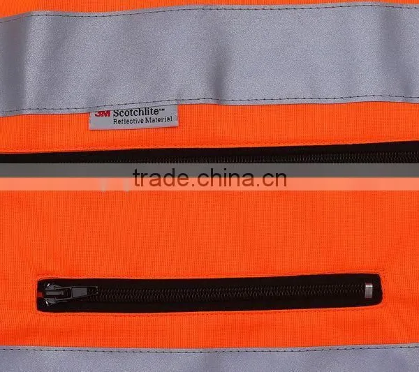 En471 Orange Safety Vest Suit photo-4