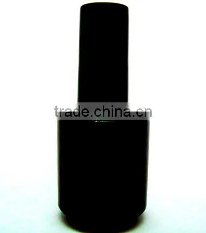 UV Pro Coated Nail Polish Bottle for Gel Polish,Black Premium Coated Glass Bottle Manufacturers photo-3