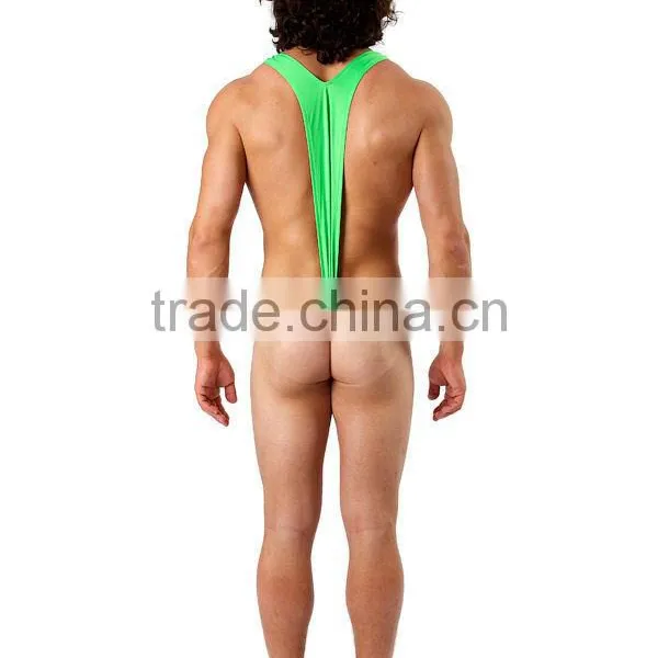 Borat Mankini Thong Swimsuit (Luminous Green) photo-3