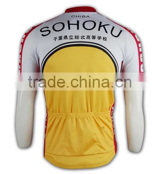 Manufacturer for Sublimation Full Color Print Dry Fit Custom Cycling Jersey photo-3