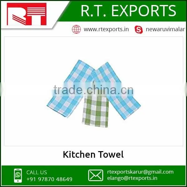 Kitchen Eco-Friendly Square Stripe 100%Cotton Towels photo-4