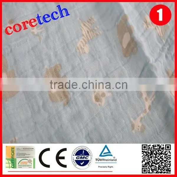 Eco-friendly Breathable Muslin Nappy Cloth Factory photo-3