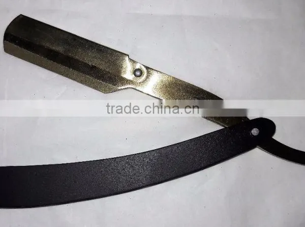 Shaving Razor With Gold Blade With Balck Handle photo-5