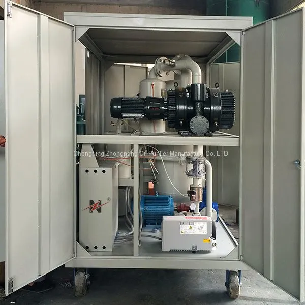 ZYD Double Stage Transformer Oil Rengeration Device photo-4