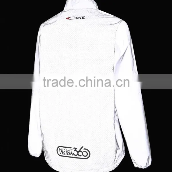 Women's Reflective Windproof NIGHT VISION 360 Cycling Jacket photo-5